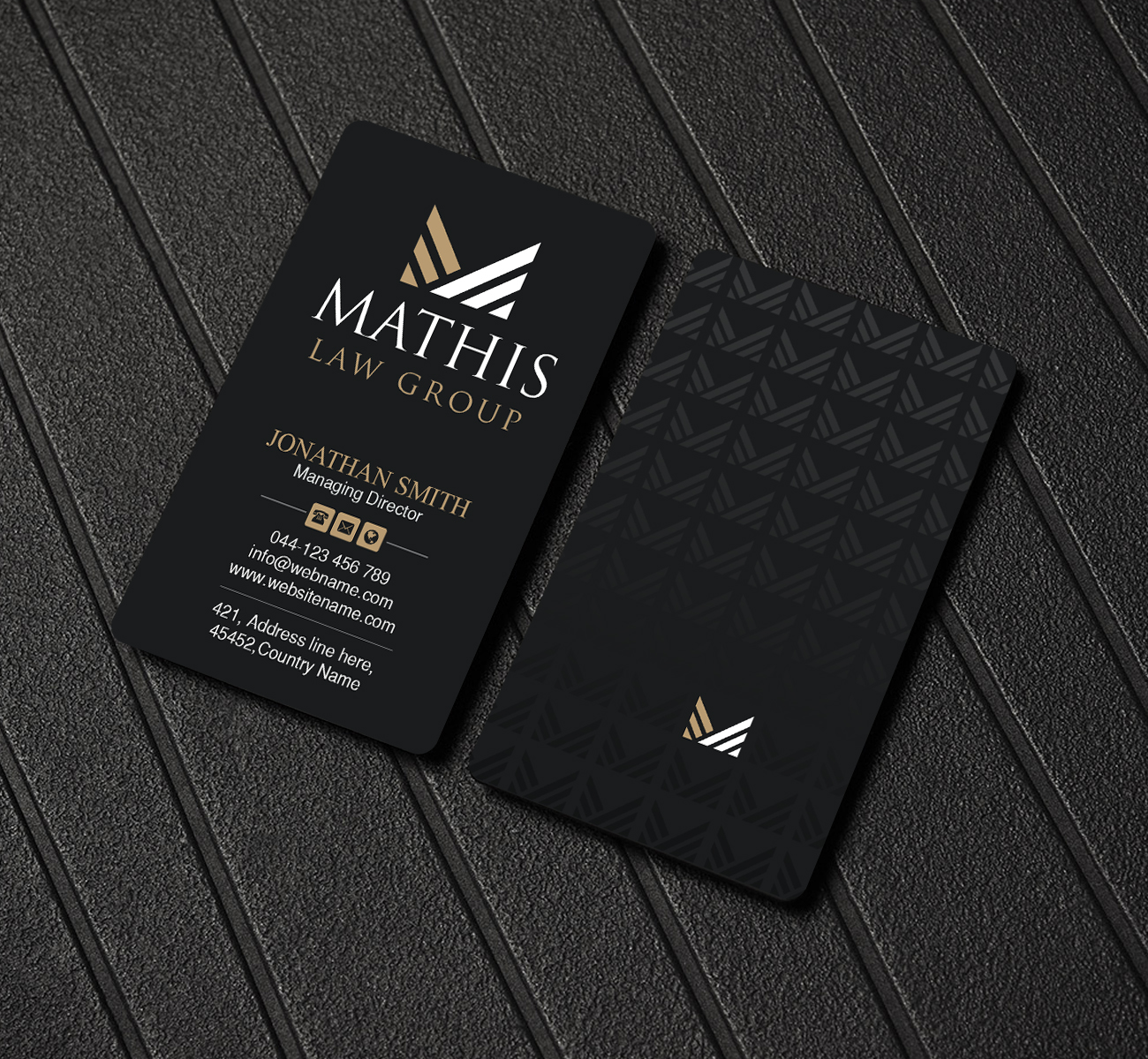 Letterhead Design by Creations Box 2015 for Mathis Law Group  | Design #23952582