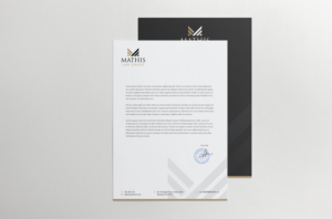 Diseño de Membrete por HYPdesign para Mathis Law Group  | Diseño: #23951281