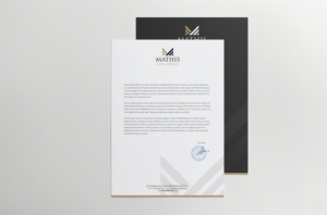 Diseño de Membrete por HYPdesign para Mathis Law Group  | Diseño: #23951283