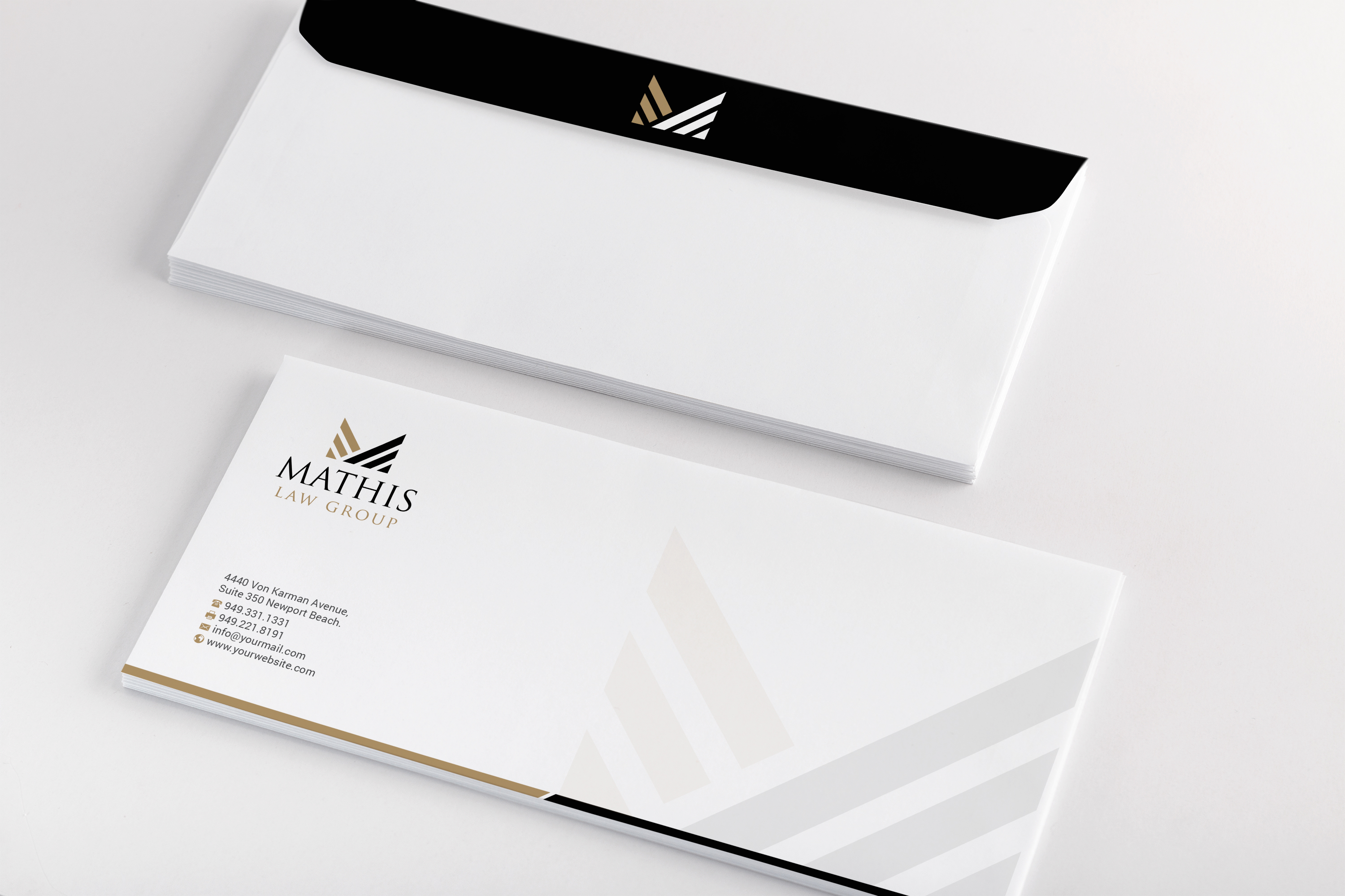 Letterhead Design by R.design for Mathis Law Group  | Design #23946168