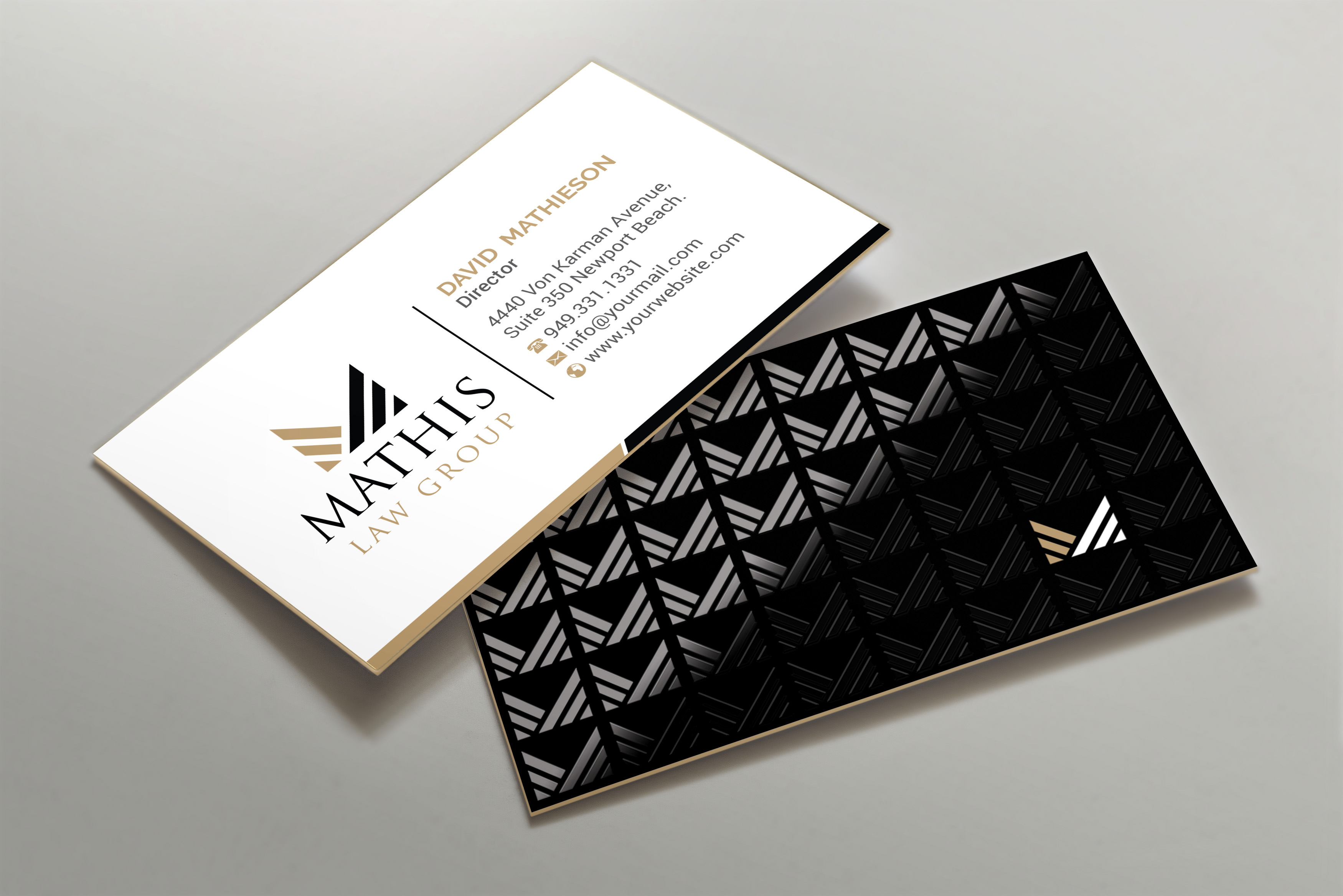 Letterhead Design by R.design for Mathis Law Group  | Design #23946409