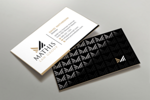 Letterhead Design by R.design for Mathis Law Group  | Design: #23946409