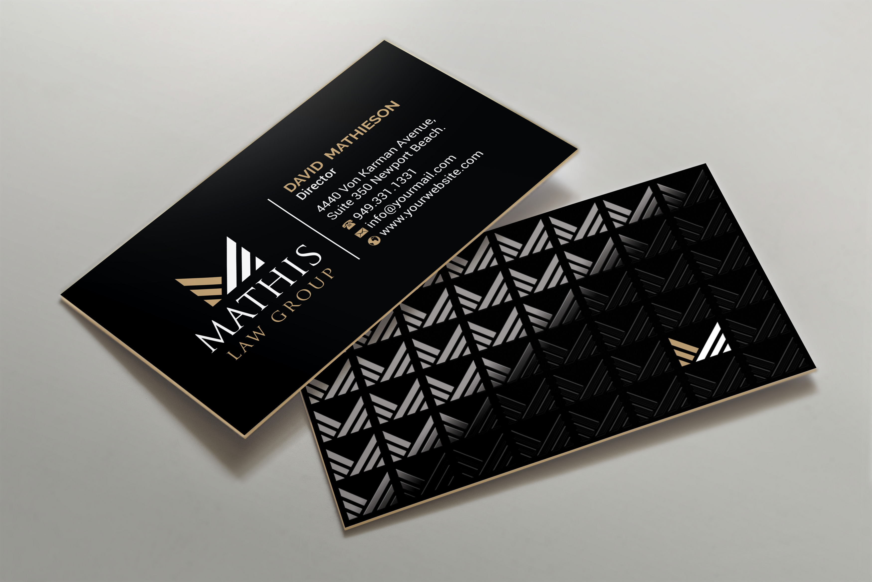 Letterhead Design by R.design for Mathis Law Group  | Design #23946438