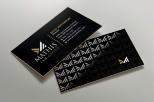 Letterhead Design by R.design for Mathis Law Group  | Design: #23946438