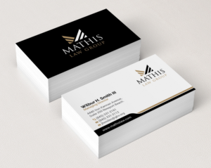Letterhead Design by R.design for Mathis Law Group  | Design: #23951411