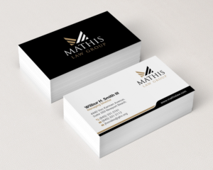 Letterhead Design by R.design for Mathis Law Group  | Design: #23951437