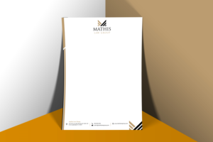 Letterhead Design by PavanPrajapati for Mathis Law Group  | Design: #23955091