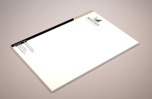Letterhead Design by Musa. A for Mathis Law Group  | Design: #23949401