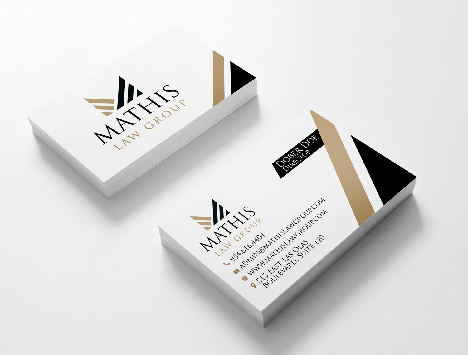 Letterhead Design by Junaid 23 for Mathis Law Group  | Design #23960890