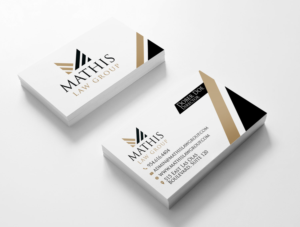 Letterhead Design by Junaid 23 for Mathis Law Group  | Design: #23960890