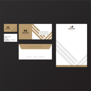 Letterhead Design by skymaya for Mathis Law Group  | Design #23955500