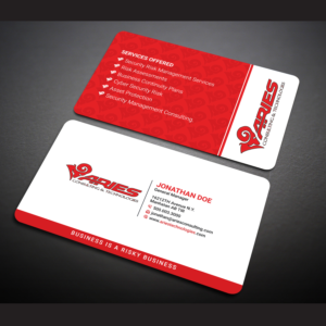 Diseño de Tarjeta de Presentación por Designers Hub para Sikur Services LLC. | Diseño: #23968266