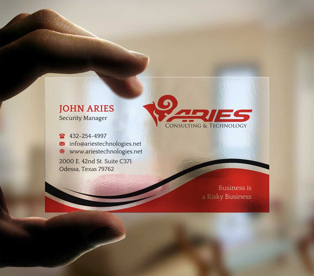 Business Card Design by INDIAN_Ashok for Sikur Services LLC. | Design #24010784