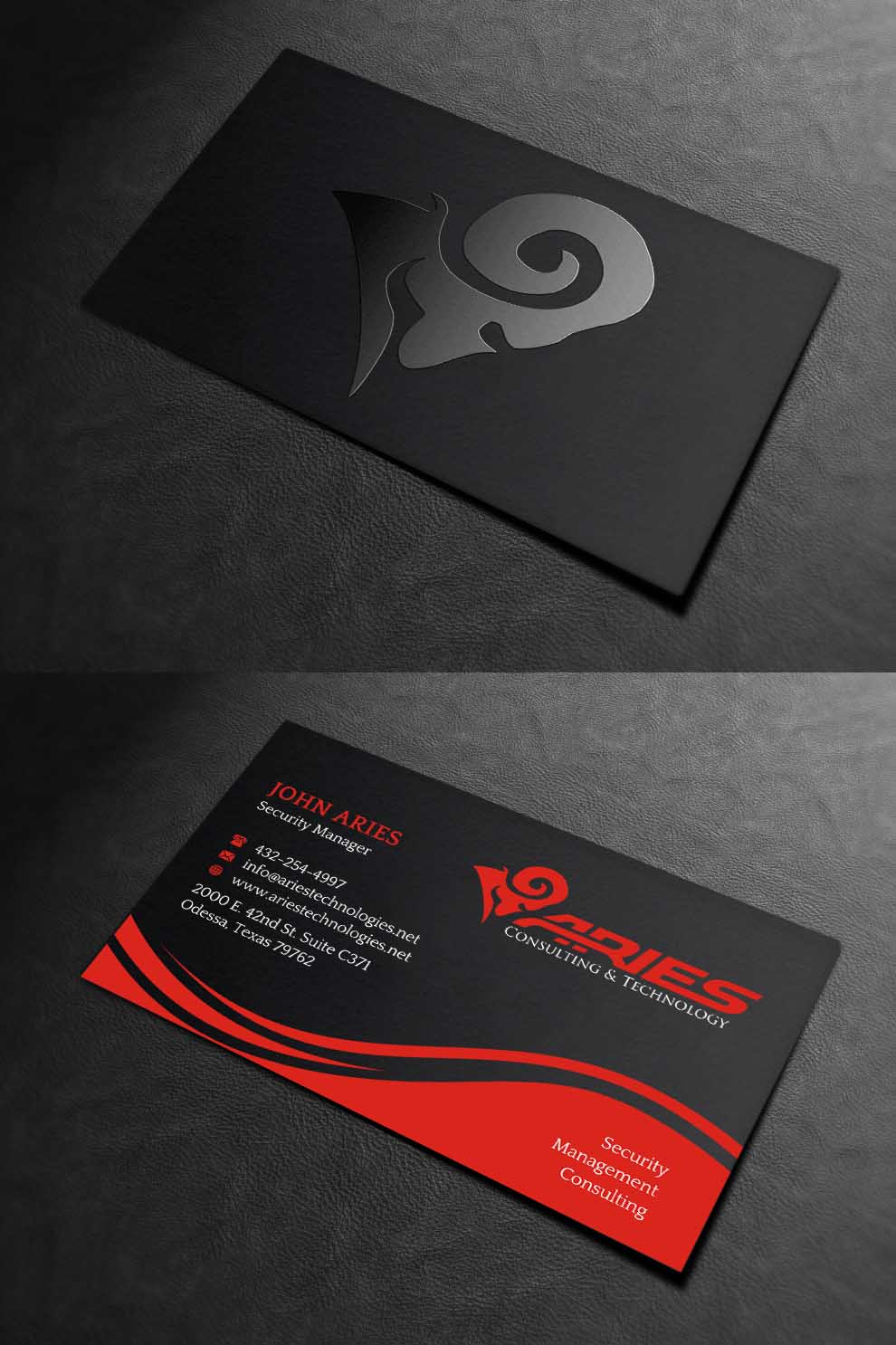 Business Card Design by INDIAN_Ashok for Sikur Services LLC. | Design #24010804