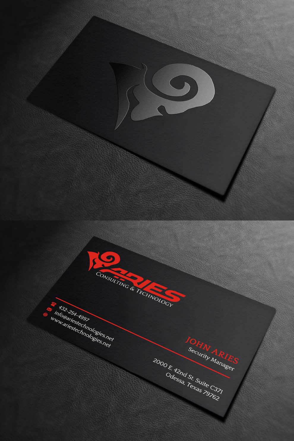 Diseño de Tarjeta de Presentación por INDIAN_Ashok para Sikur Services LLC. | Diseño #24010806