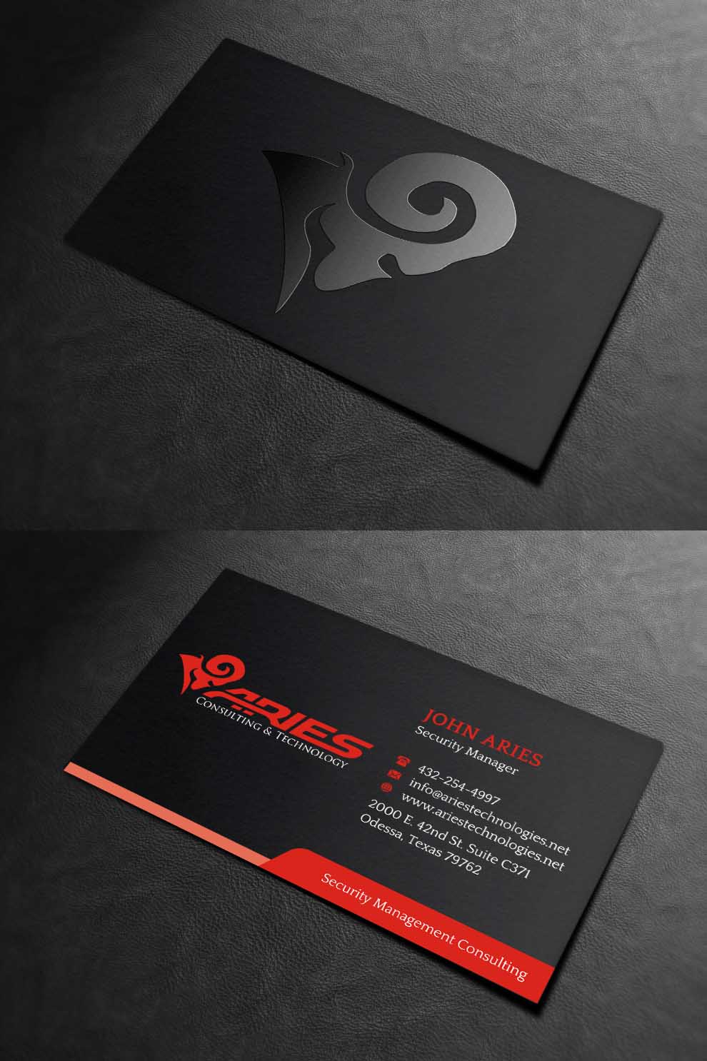 Diseño de Tarjeta de Presentación por INDIAN_Ashok para Sikur Services LLC. | Diseño #24010820