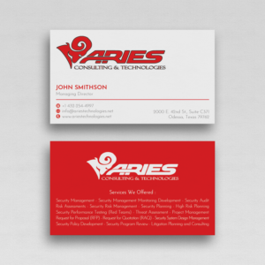Visitenkarten-Design von WebixBD für Sikur Services LLC. | Design: #24013199