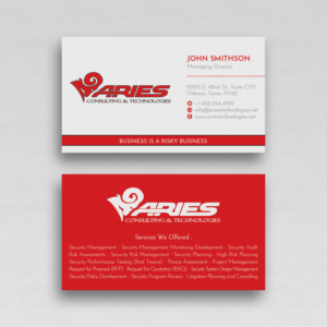 Visitenkarten-Design von WebixBD für Sikur Services LLC. | Design: #24013455