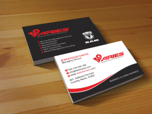 Visitenkarten-Design von Creations Box 2015 für Sikur Services LLC. | Design: #23973039