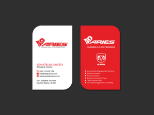 Visitenkarten-Design von Creations Box 2015 für Sikur Services LLC. | Design: #23975547