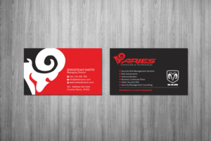 Visitenkarten-Design von Creations Box 2015 für Sikur Services LLC. | Design: #23975574