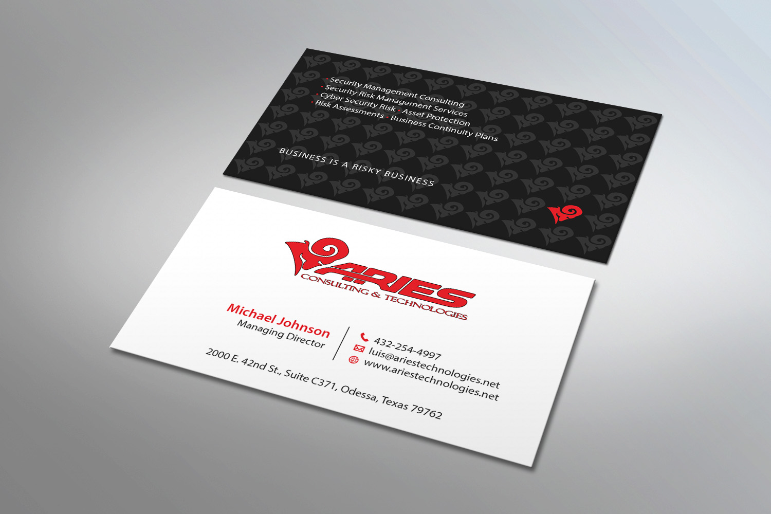 Business Card Design by MDesign for Sikur Services LLC. | Design #23983512