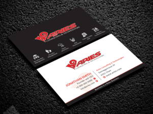 Visitenkarten-Design von Bold Pixels für Sikur Services LLC. | Design: #24003803