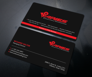 Diseño de Tarjeta de Presentación por Uttom 2 para Sikur Services LLC. | Diseño: #23961296