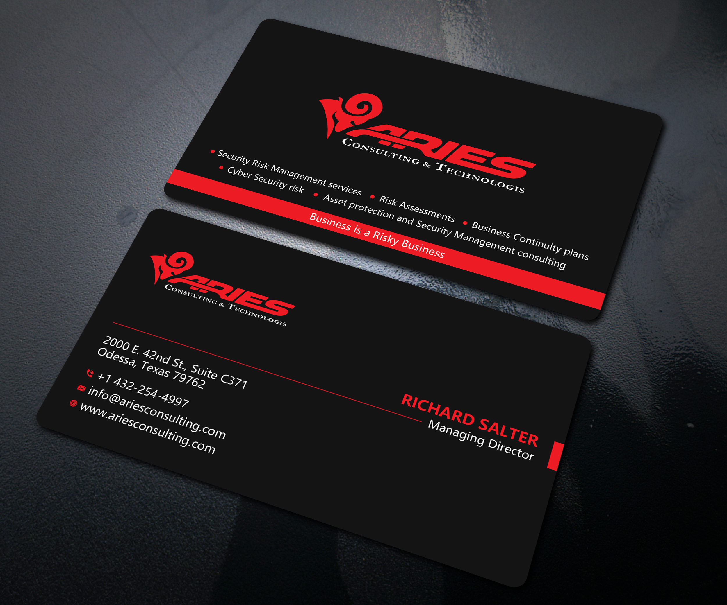 Design de Carte de Visite par Uttom 2 pour Sikur Services LLC. | Design #23961300