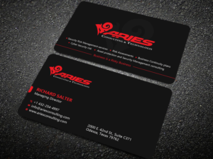 Diseño de Tarjeta de Presentación por Uttom 2 para Sikur Services LLC. | Diseño: #23968866