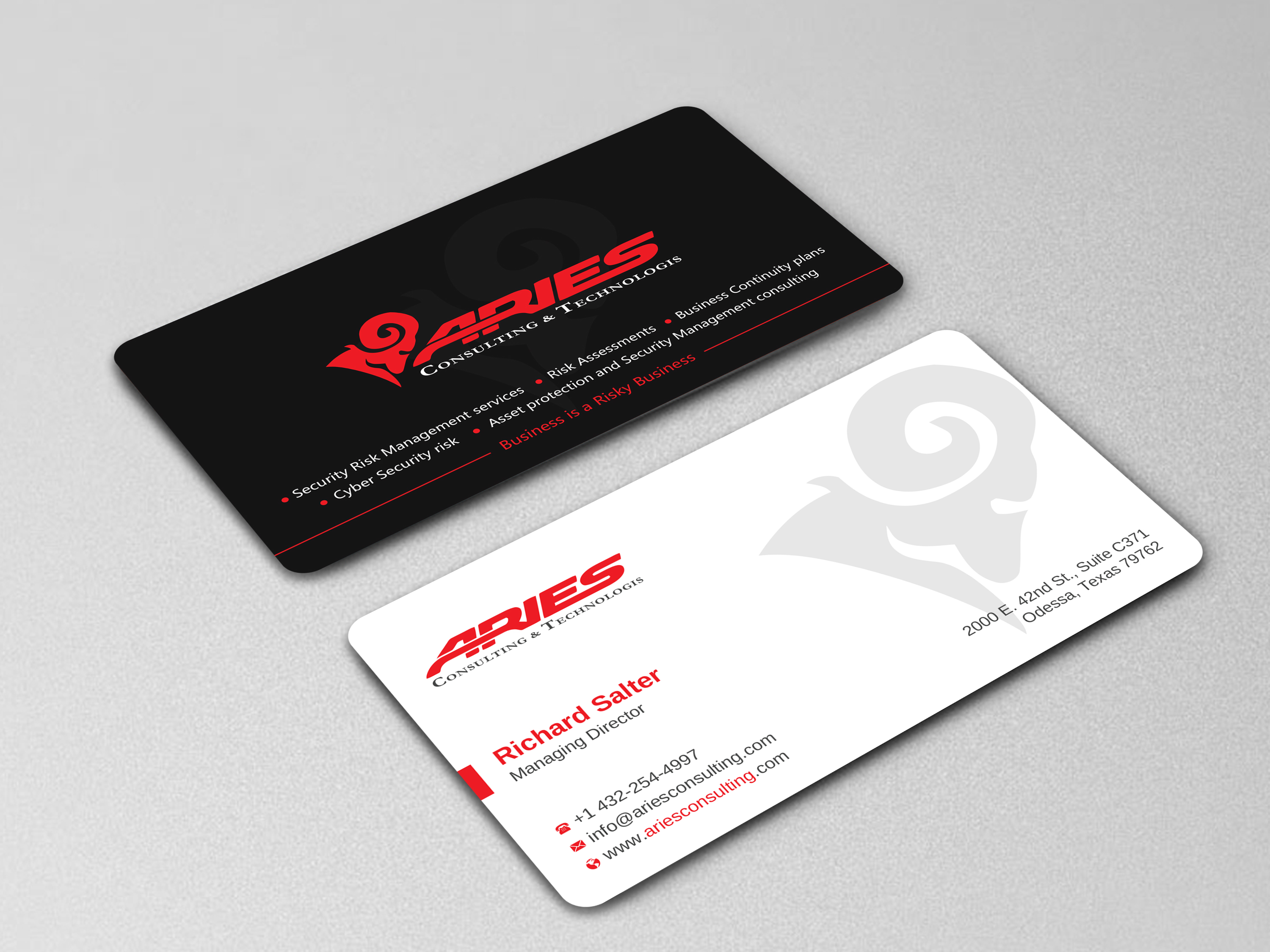 Business Card Design by Uttom 2 for Sikur Services LLC. | Design #23968867