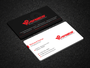 Diseño de Tarjeta de Presentación por Uttom 2 para Sikur Services LLC. | Diseño: #23980527