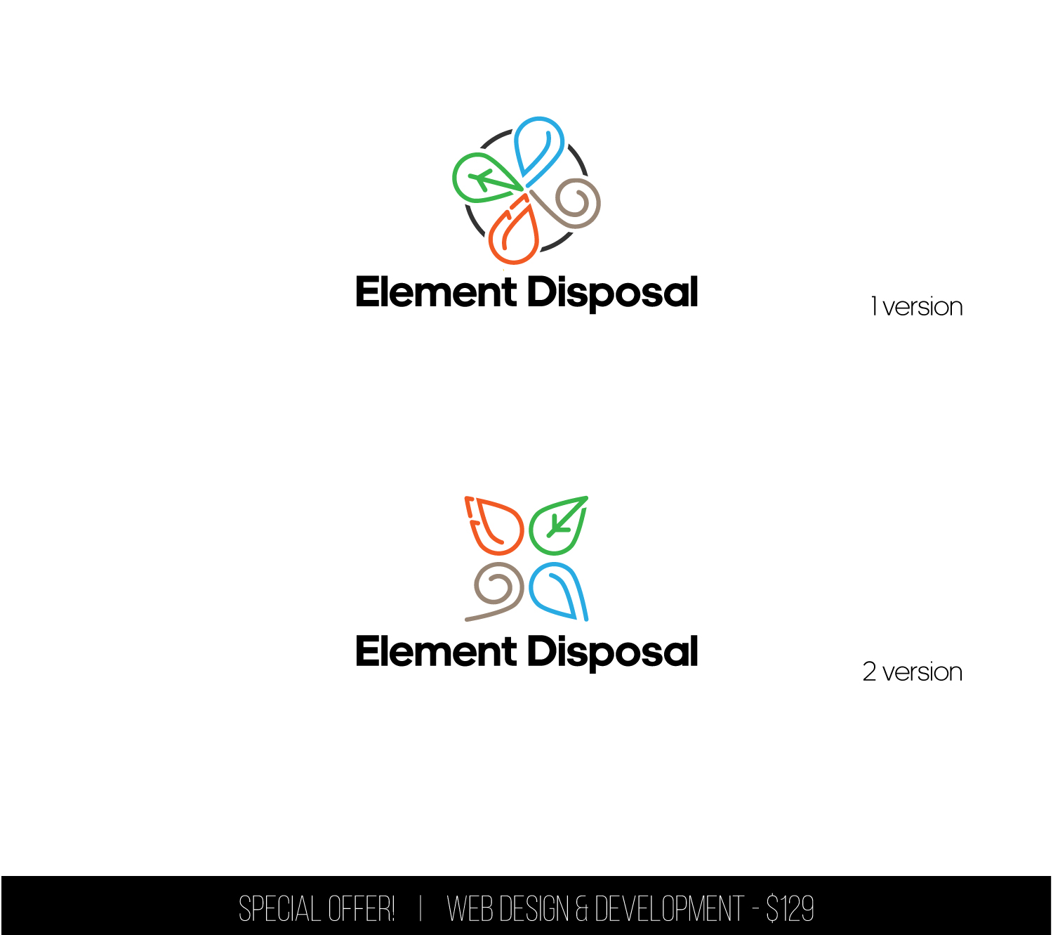 Logo Design by coo.lt for Element Disposal | Design #23947871