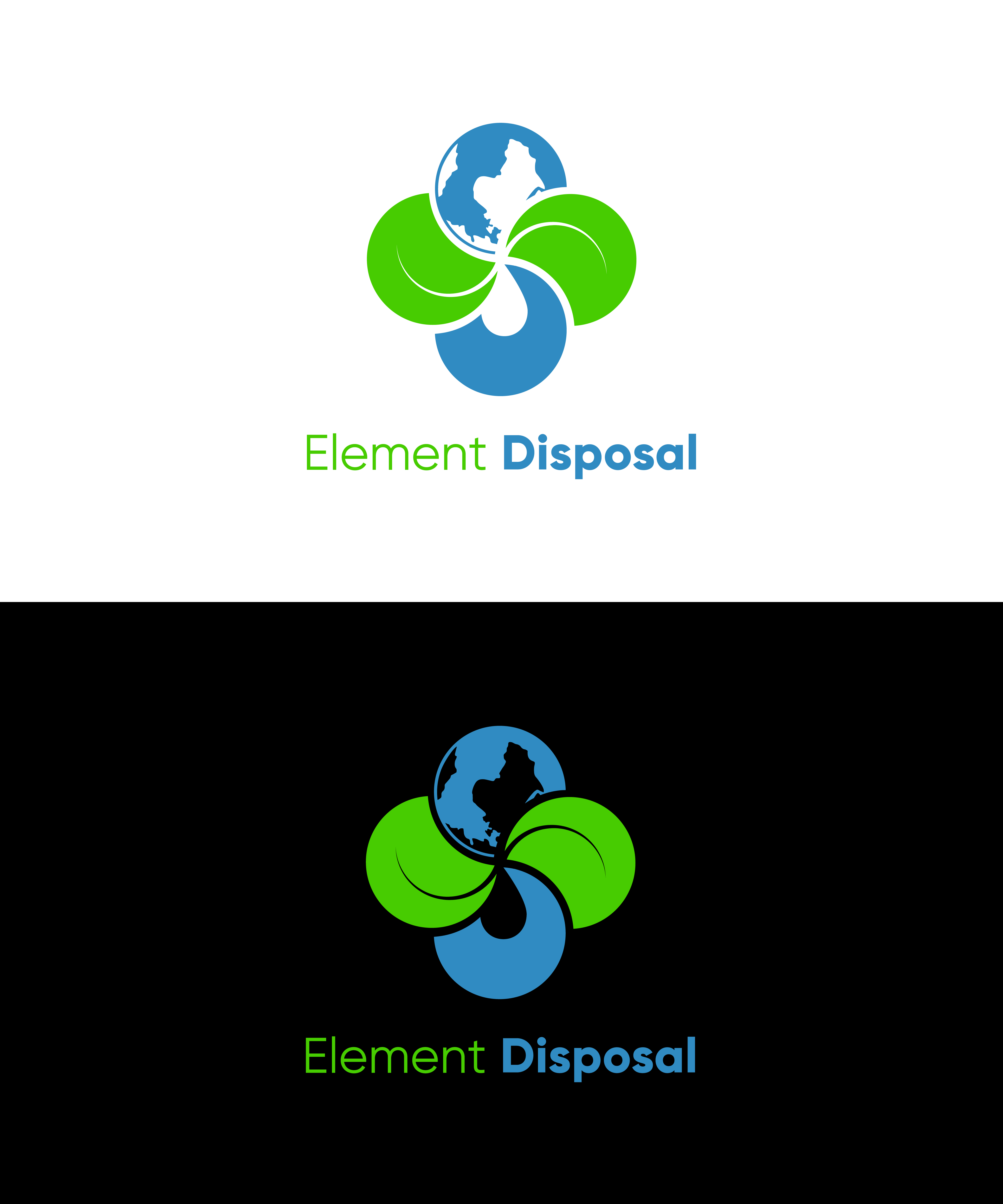 Serious, Modern, Waste Management Logo Design for Element Disposal by