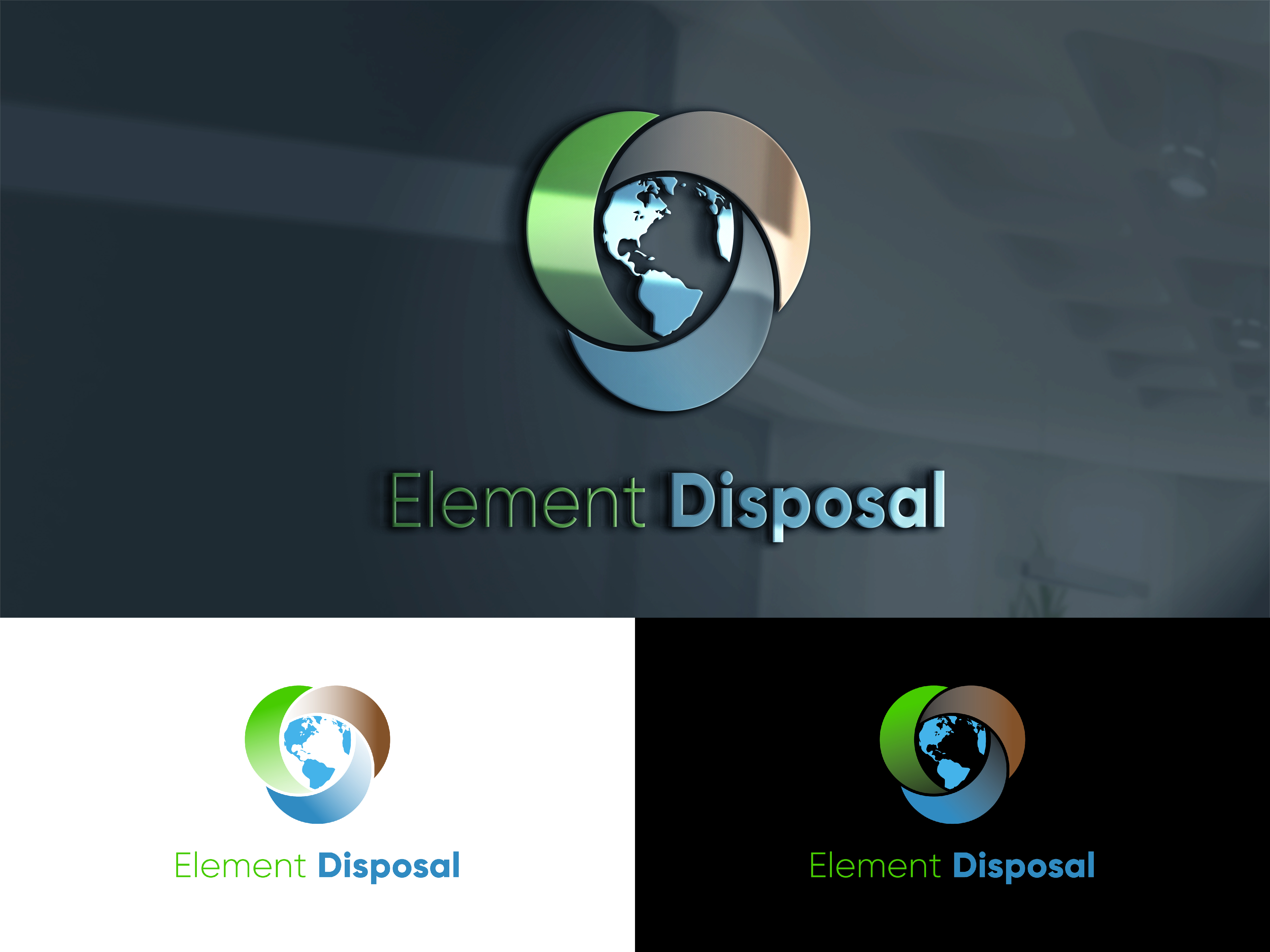 Logo Design by Duy Loc 3 for Element Disposal | Design #23963766