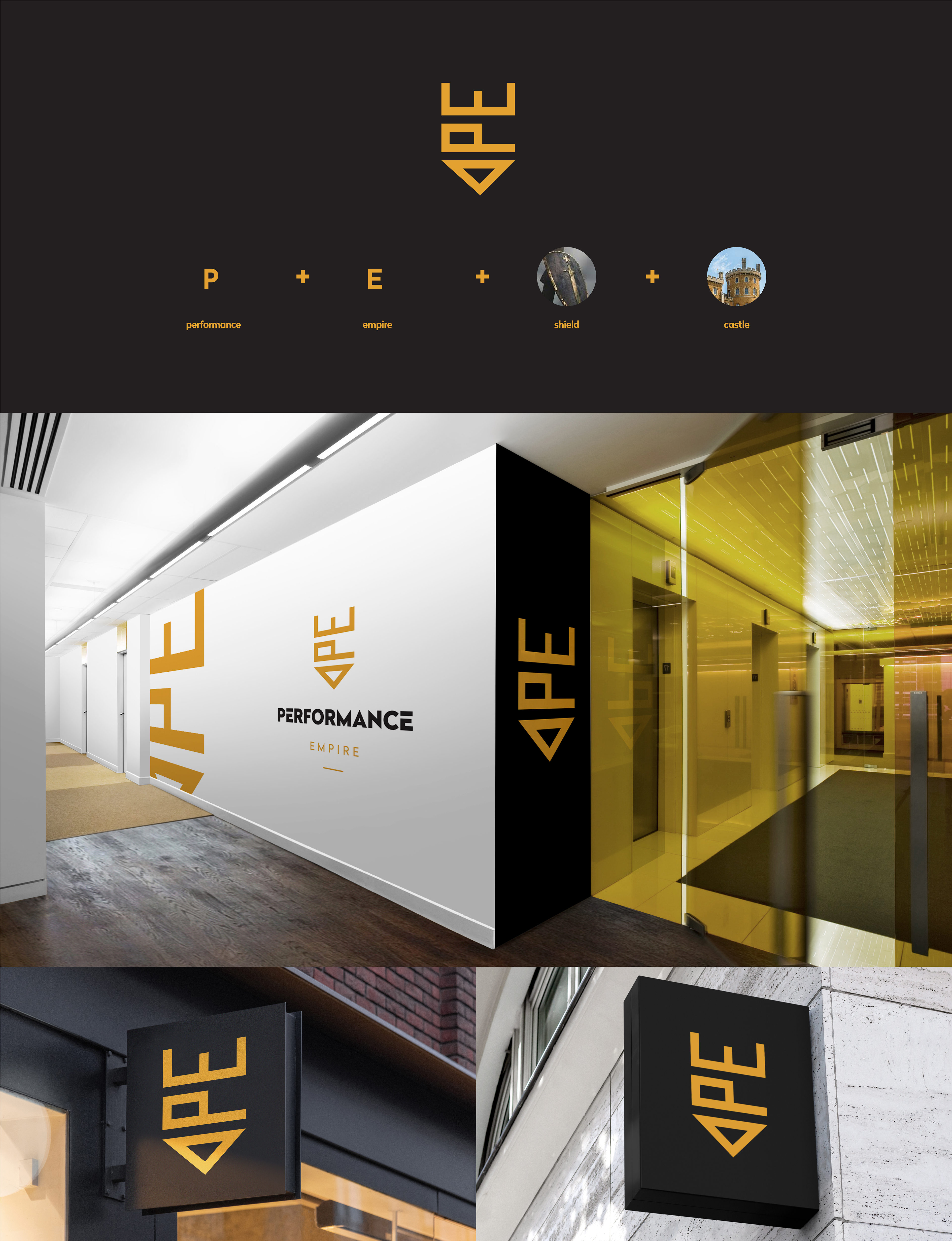 Logo Design by Marc Ray for The Performance Empire LLC | Design #23968490