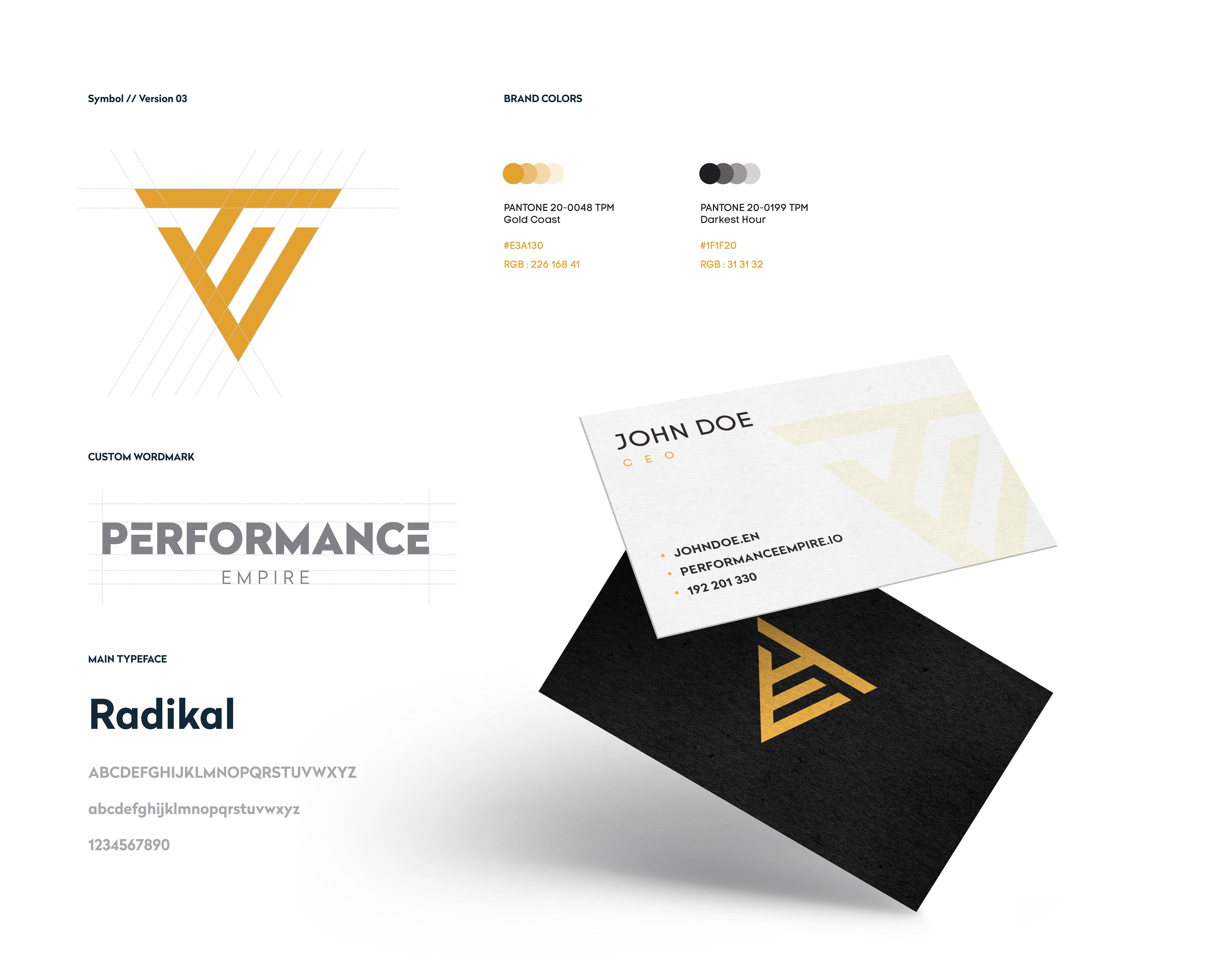 Logo Design by Marc Ray for The Performance Empire LLC | Design #24010545