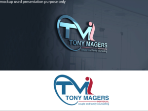 Tony Magers individual, couple  and family counselling | Logo-Design von Juli creation