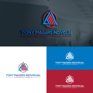 Tony Magers individual, couple  and family counselling | Logo Design by tejo