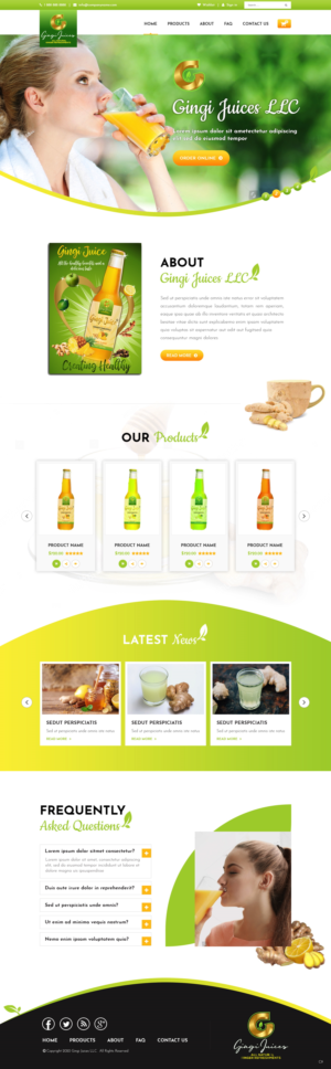 Wordpress Design by pb for this project | Design: #23960168