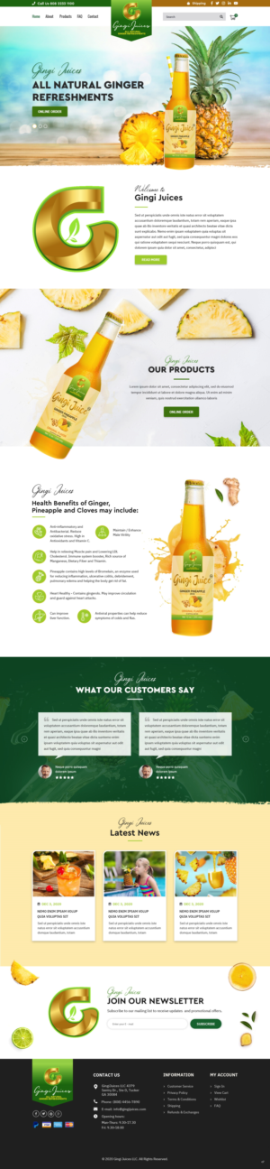 Wordpress Design by pb for this project | Design: #23960169