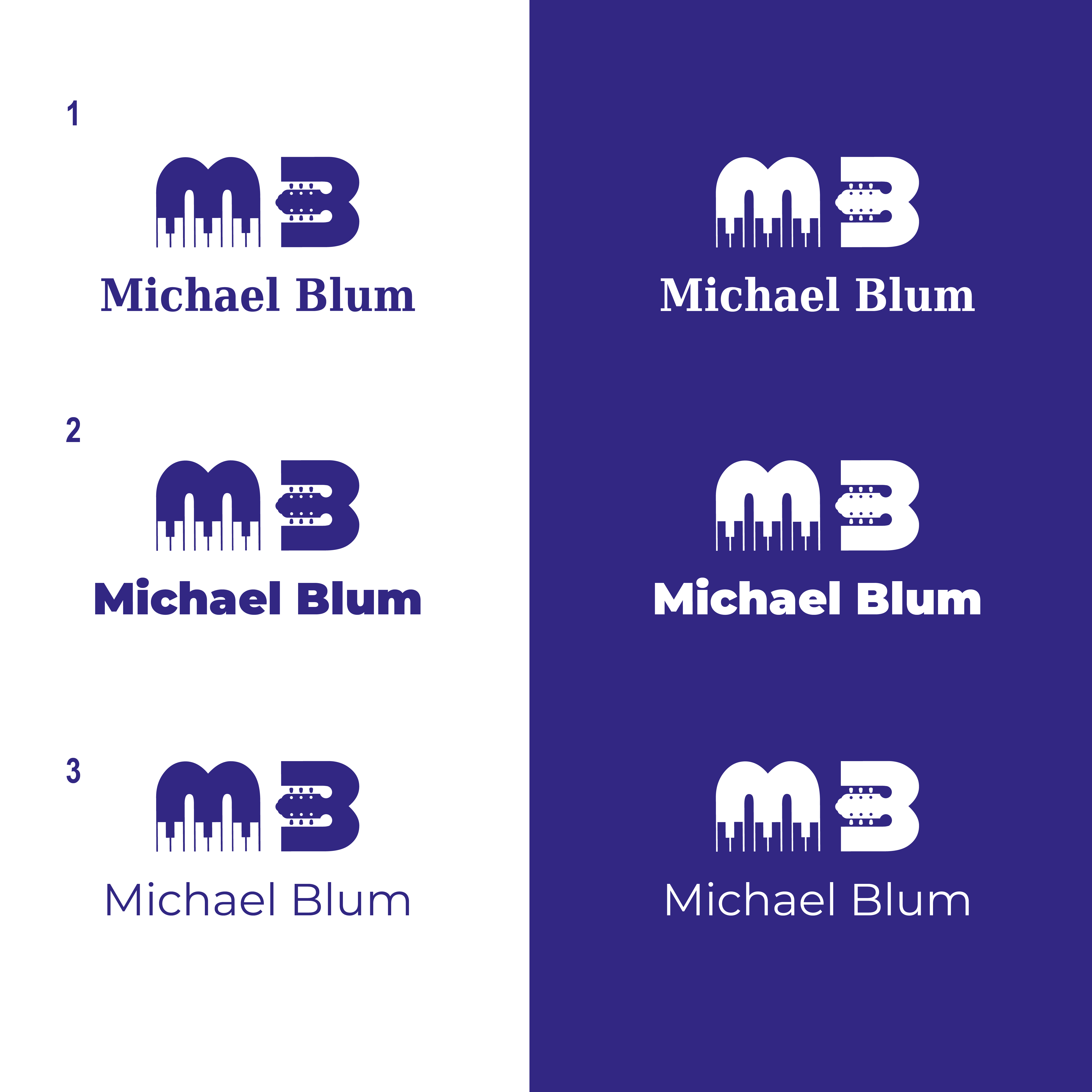 Logo Design by Alessandro Zanni for Michael Blum Music LLC | Design #23953324