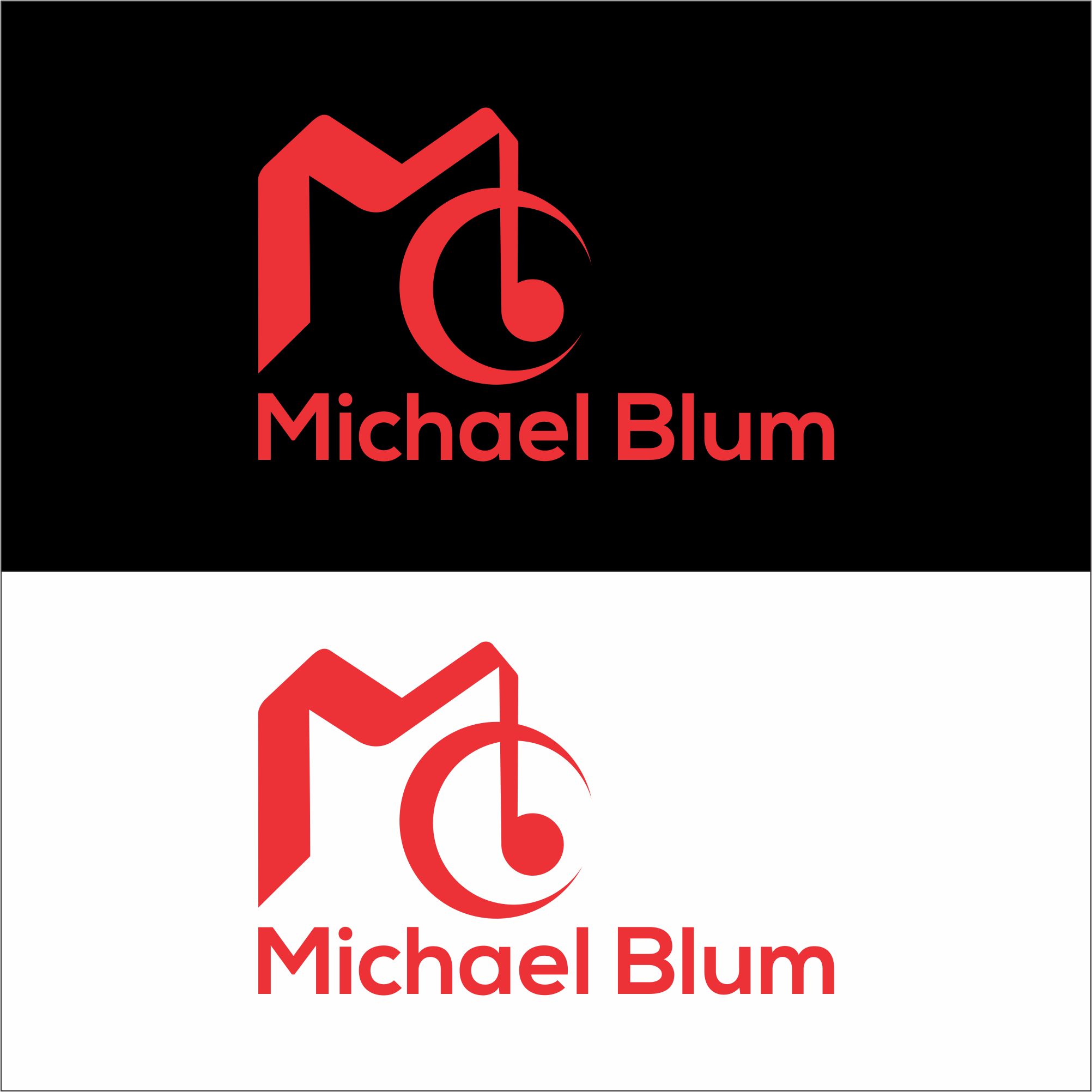 Logo Design by ERLANDO RONTE RDJ for Michael Blum Music LLC | Design #23953538