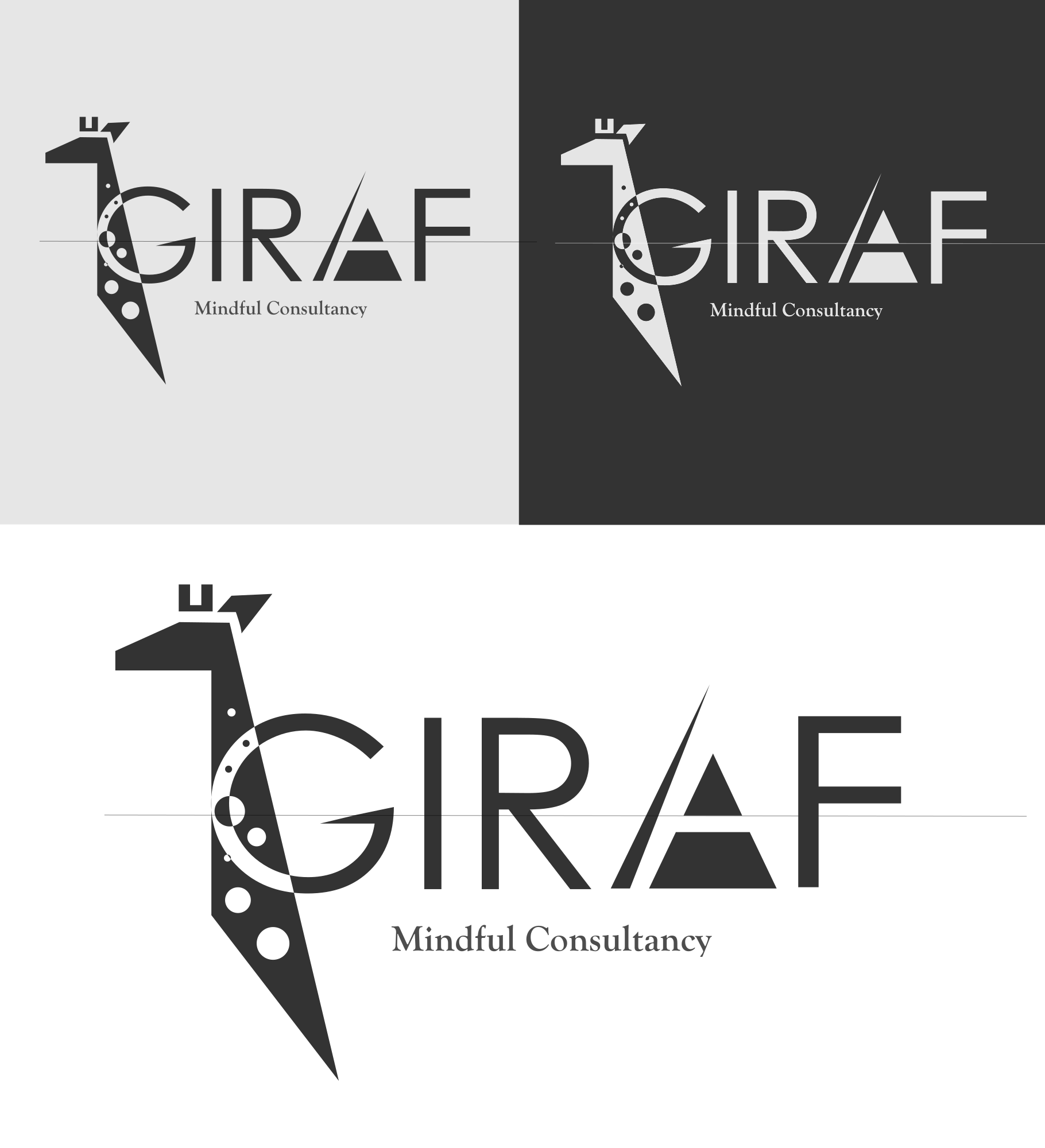 Logo Design by juanpedraza-99 for GIRAF | Design #23973203