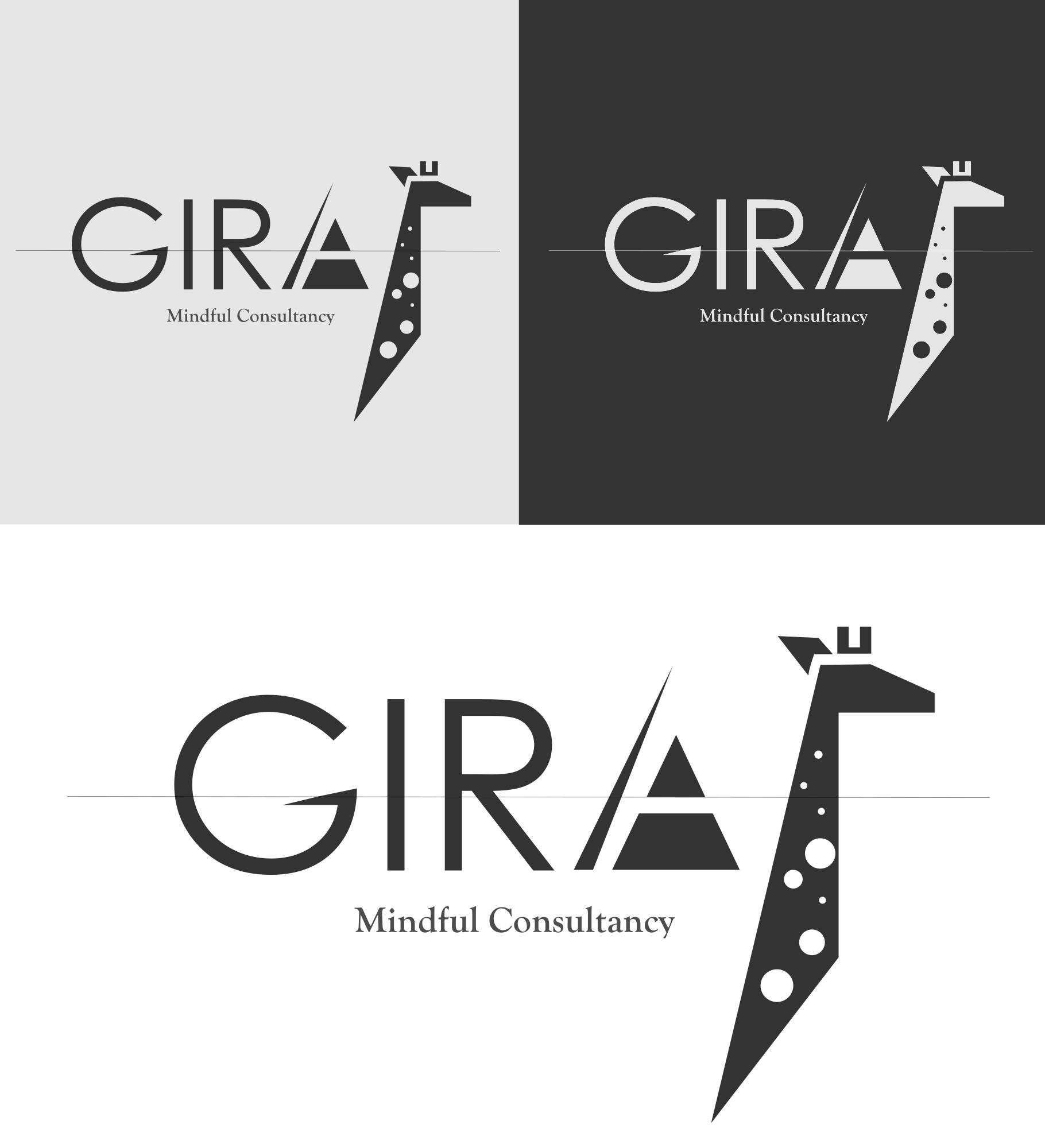 Logo Design by juanpedraza-99 for GIRAF | Design #23973845