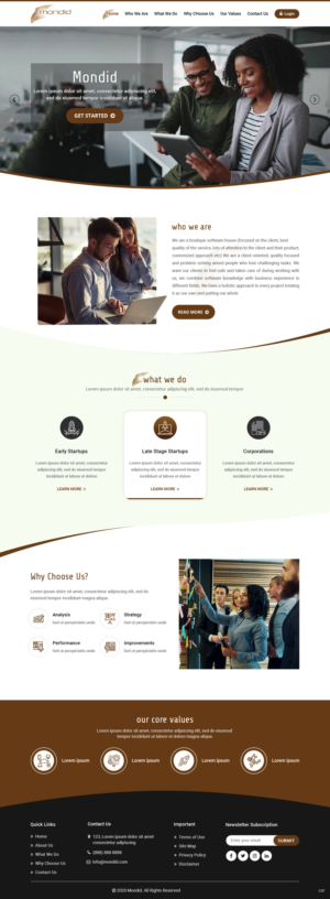 Web Design by pb for this project | Design: #23960189