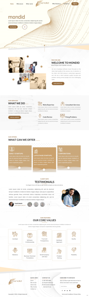 Web Design by pb for this project | Design: #23960191