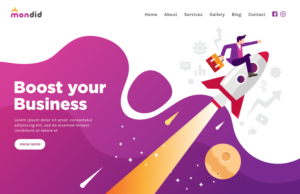 Creative website for a boutique software house* | Web Design by Cynor Designs