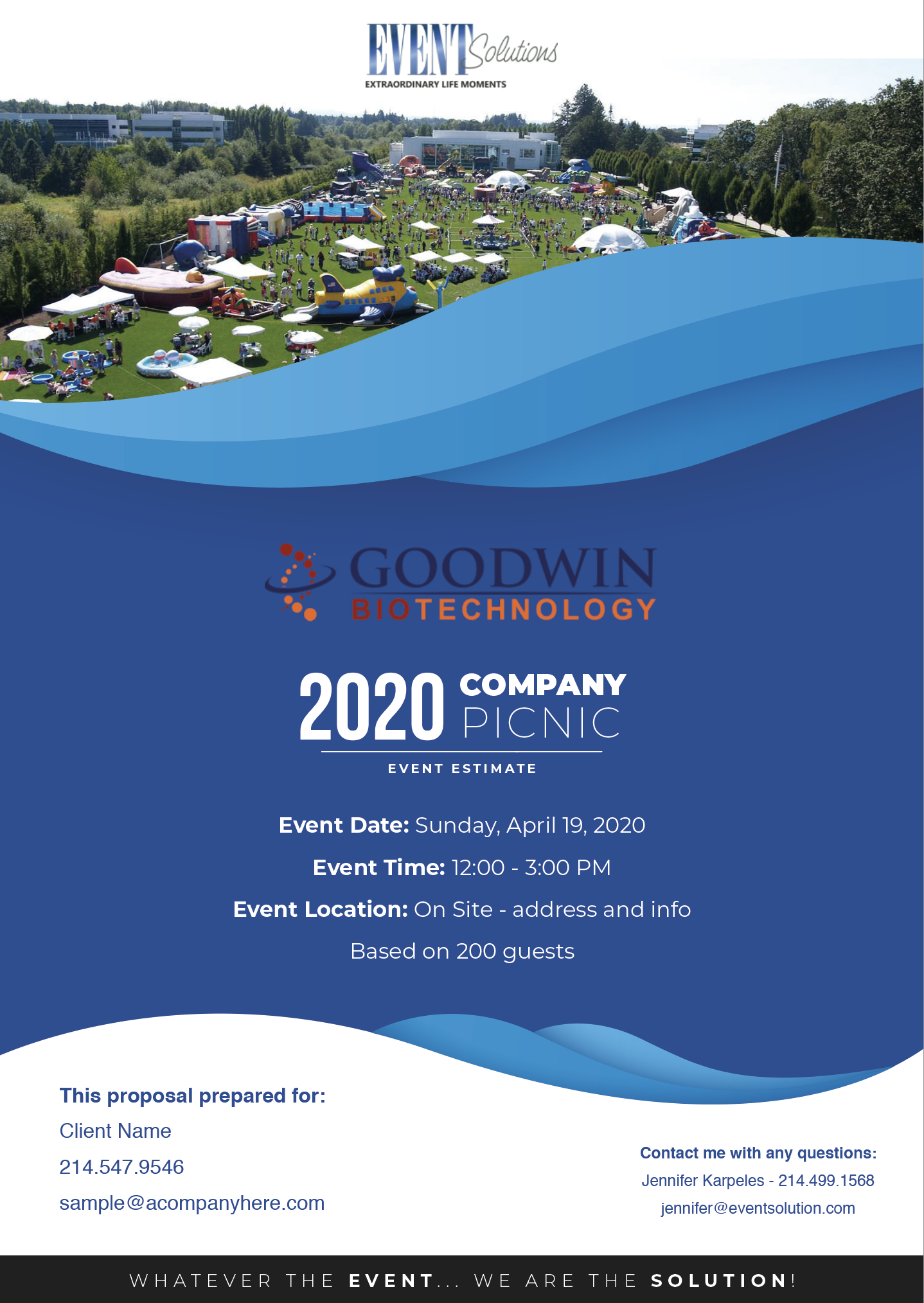 Graphic Design by MChiara for Event Solutions | Design #23986677