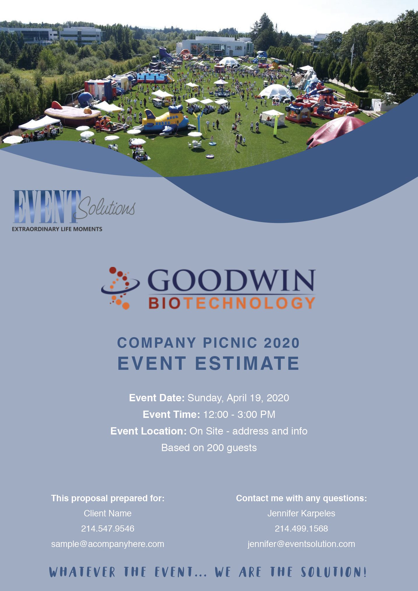 Graphic Design by MChiara for Event Solutions | Design #23986678